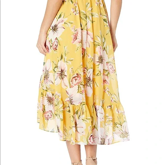 Vince Camuto chiffon midi dress - Picture 3 of 5